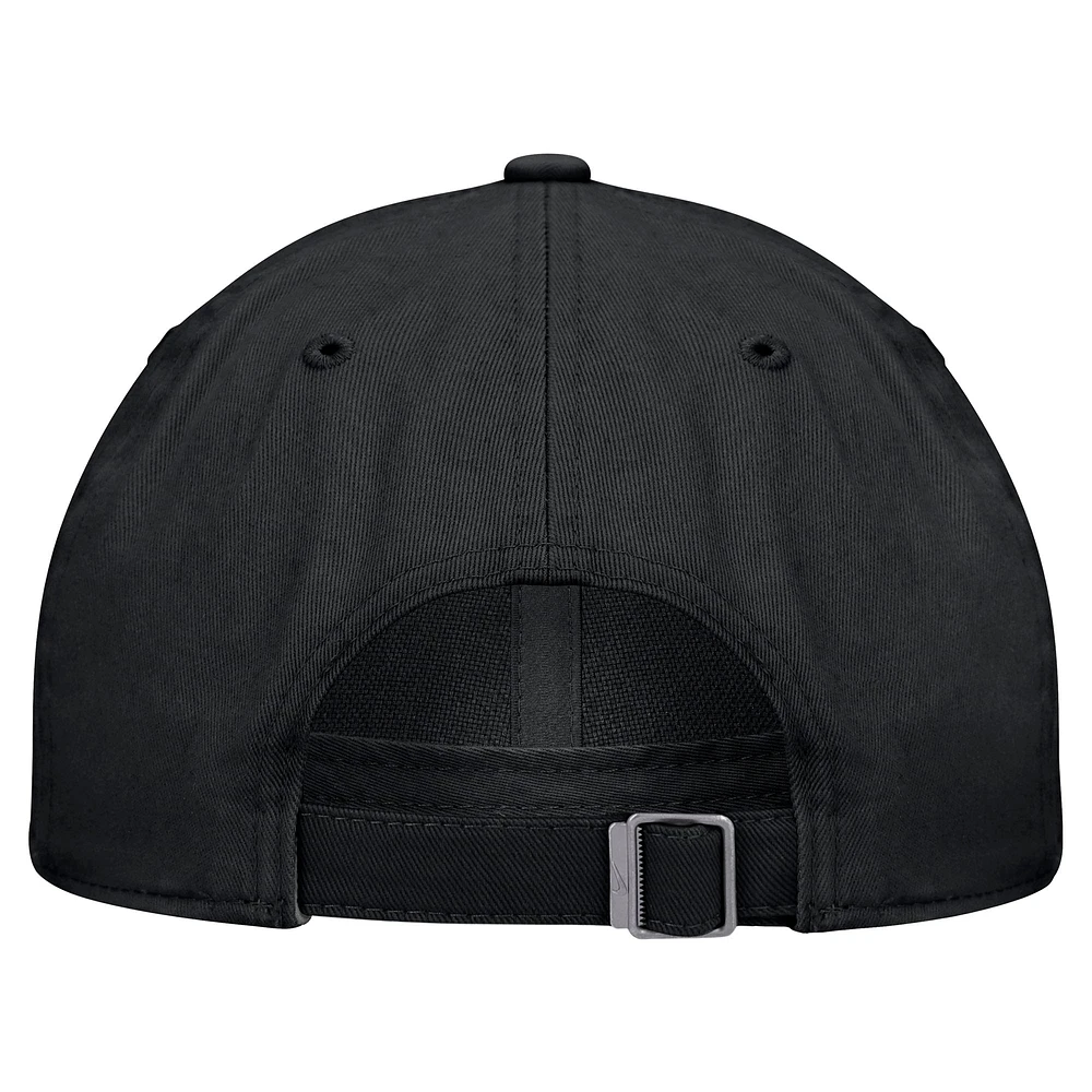Youth Nike Black LA28 Summer Olympics Club Adjustable Hat