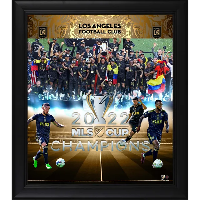 LAFC Black Framed Team Logo Jersey Display Case