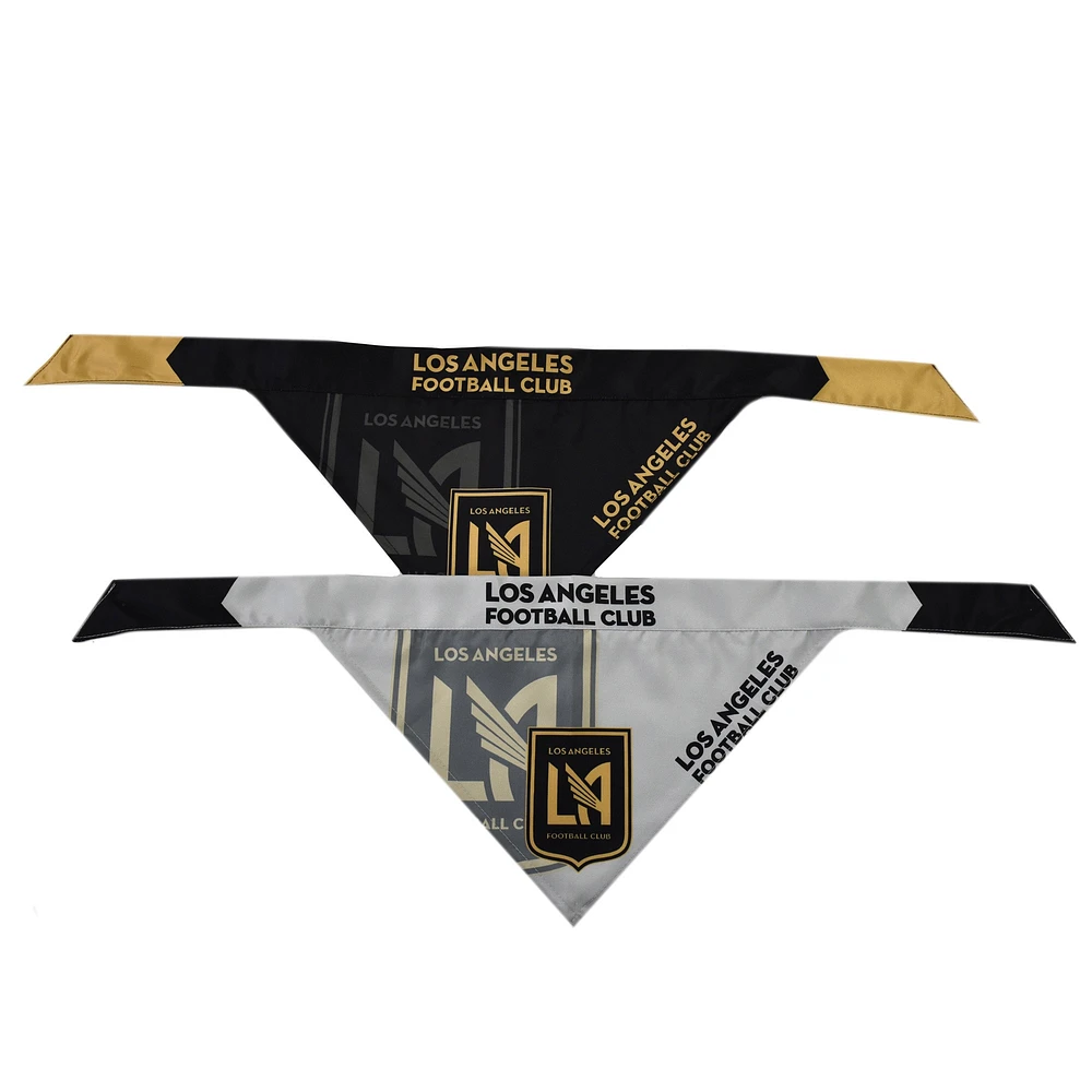 Little Earth LAFC Ensemble de deux bandanas pour animaux compagnie