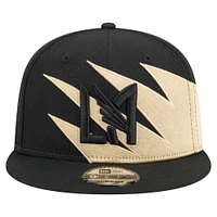 Men's New Era  Black/Tan LAFC Jagged 9FIFTY Snapback Hat
