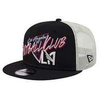 Casquette snapback LAFC Neon 9FIFTY noire New Era pour homme