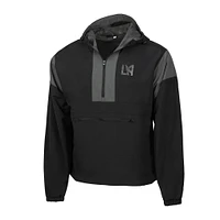 Men's Sport Design Sweden  Black LAFC Premium First Half Anorak Half-Zip Jacket
