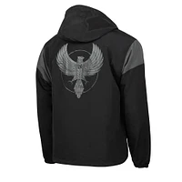 Men's Sport Design Sweden  Black LAFC Premium First Half Anorak Half-Zip Jacket
