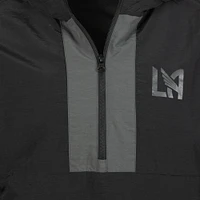 Men's Sport Design Sweden  Black LAFC Premium First Half Anorak Half-Zip Jacket