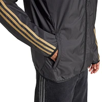 Men's adidas Black/White LAFC 2025 Anthem Reversible Full-Zip Jacket