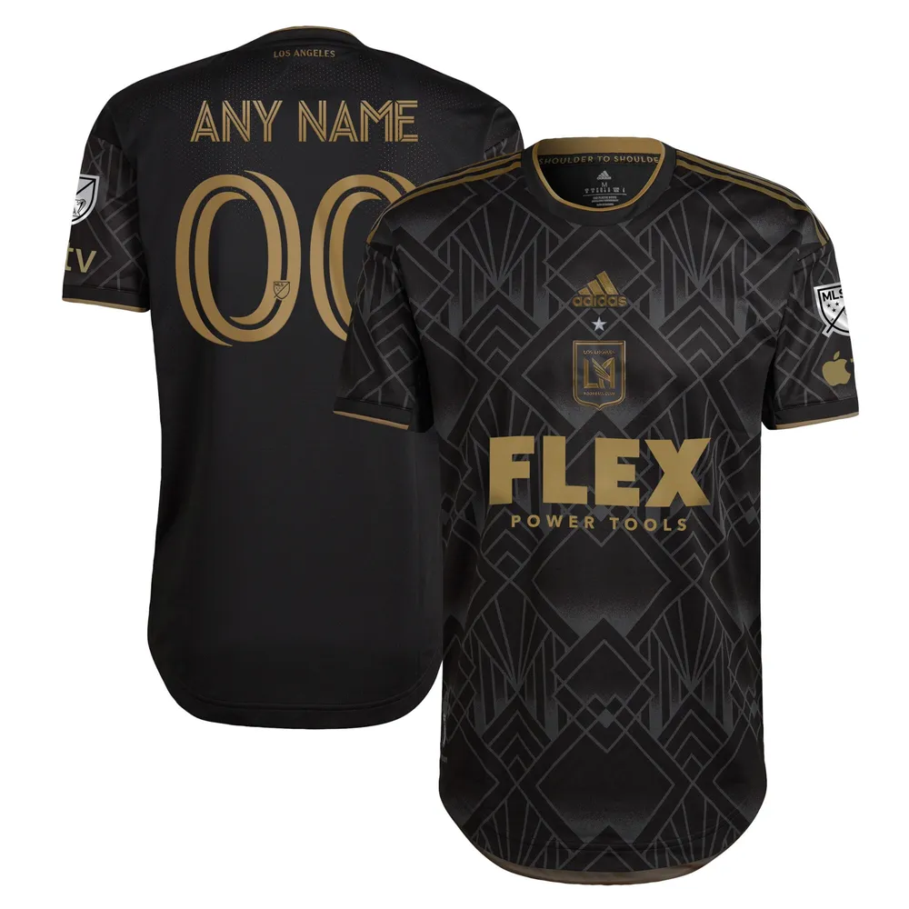 Lids LAFC adidas Five Year Anniversary Kit Authentic Custom Jersey Black Montebello Town Center