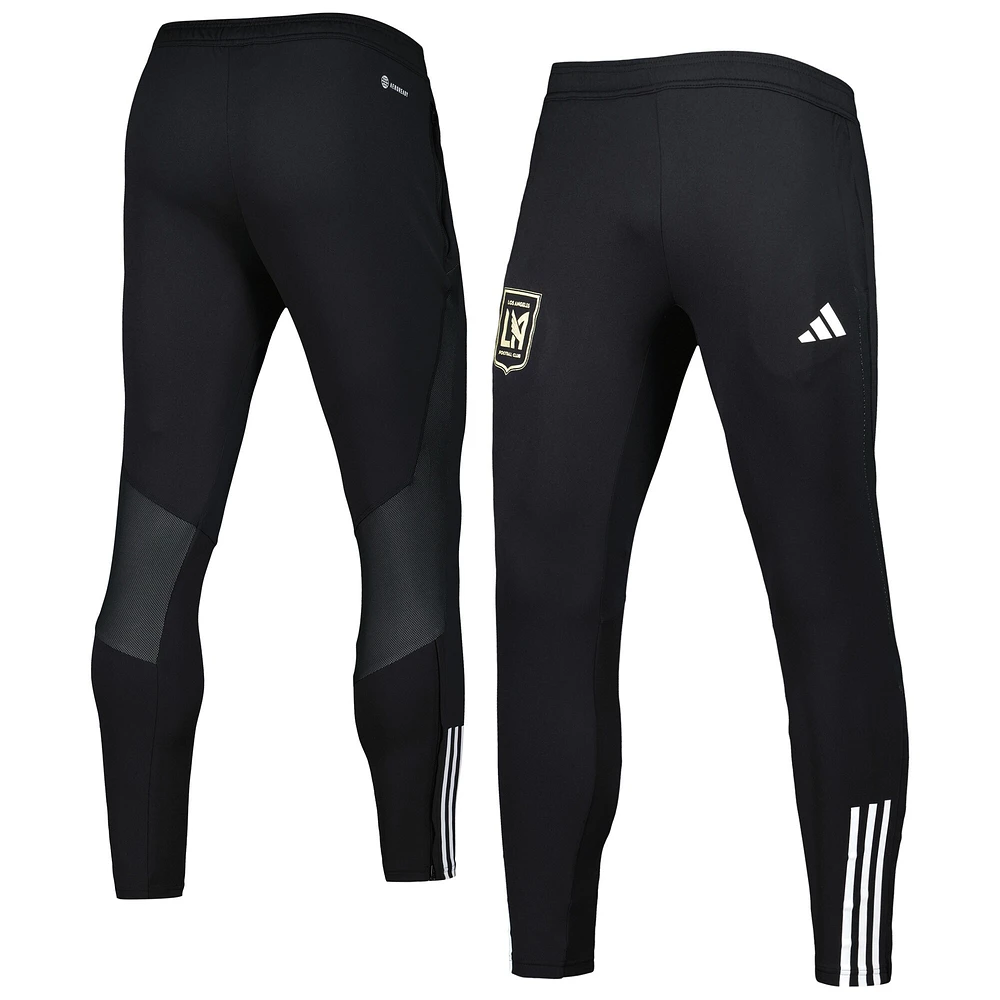 Pantalon d'entraînement adidas LAFC 2023 On-Field Team Crest AEROREADY noir pour homme