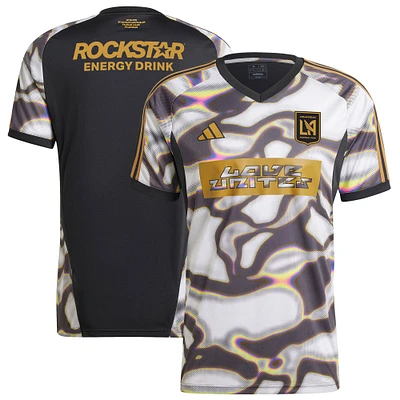 Men's adidas Black LAFC 2024 Pride Pre-Match Top