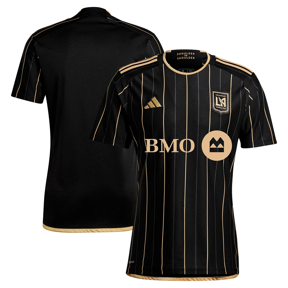 Maillot adidas noir LAFC 2024 réplique primaire pour homme