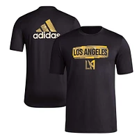 T-shirt adidas LAFC Local Pop AEROREADY noir pour hommes