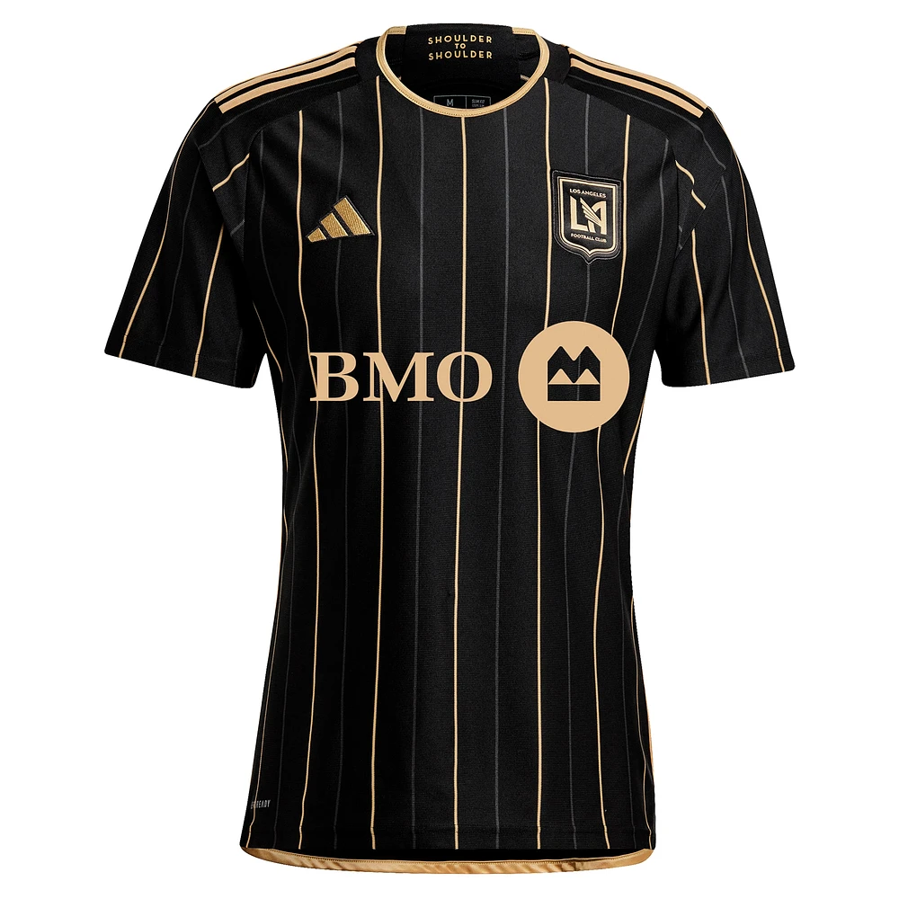 Men's adidas Carlos Vela Black LAFC 2024 Primary Replica Player Jersey