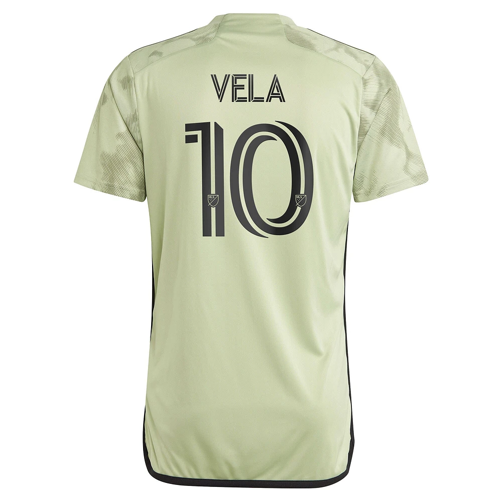 Maillot Homme Adidas Carlos Vela Vert LAFC 2023 Smokescreen Replica Player