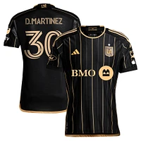 Men's adidas David Martinez Black LAFC 2024 Primary Authentic Player Jersey