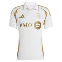 Men's adidas Denis Bouanga White LAFC 2025 Secondary Replica Player Jersey