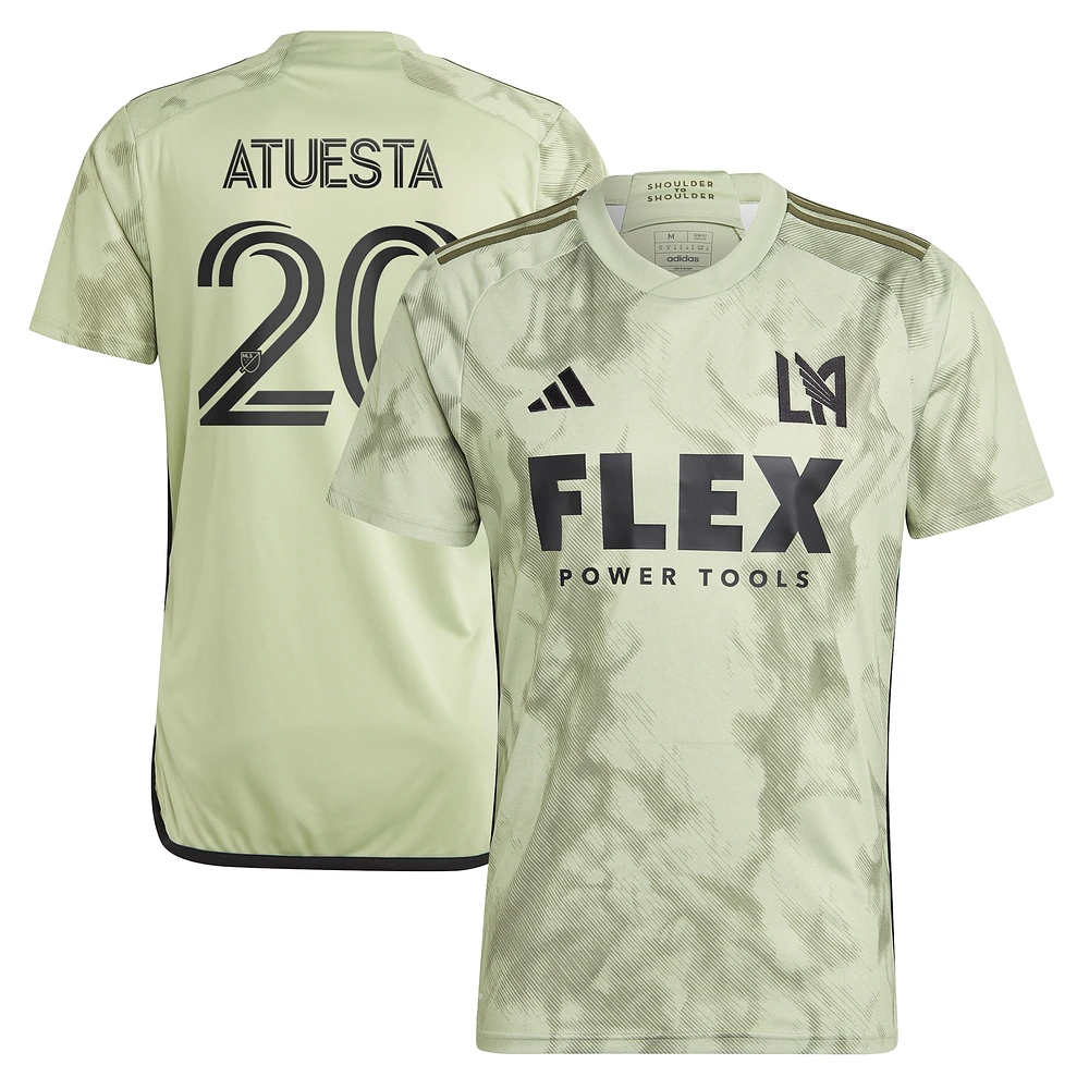 Men's adidas Eduard Atuesta Green LAFC 2024 Smokescreen Replica Player Jersey