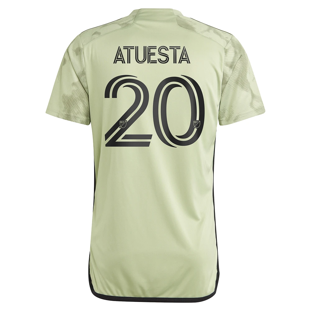 Men's adidas Eduard Atuesta Green LAFC 2024 Smokescreen Replica Player Jersey