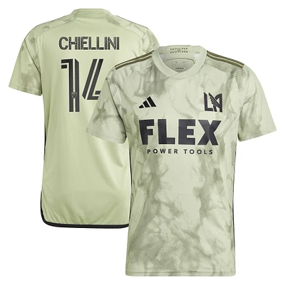 Men's adidas Giorgio Chiellini Green LAFC 2023 Smokescreen Replica Player Jersey