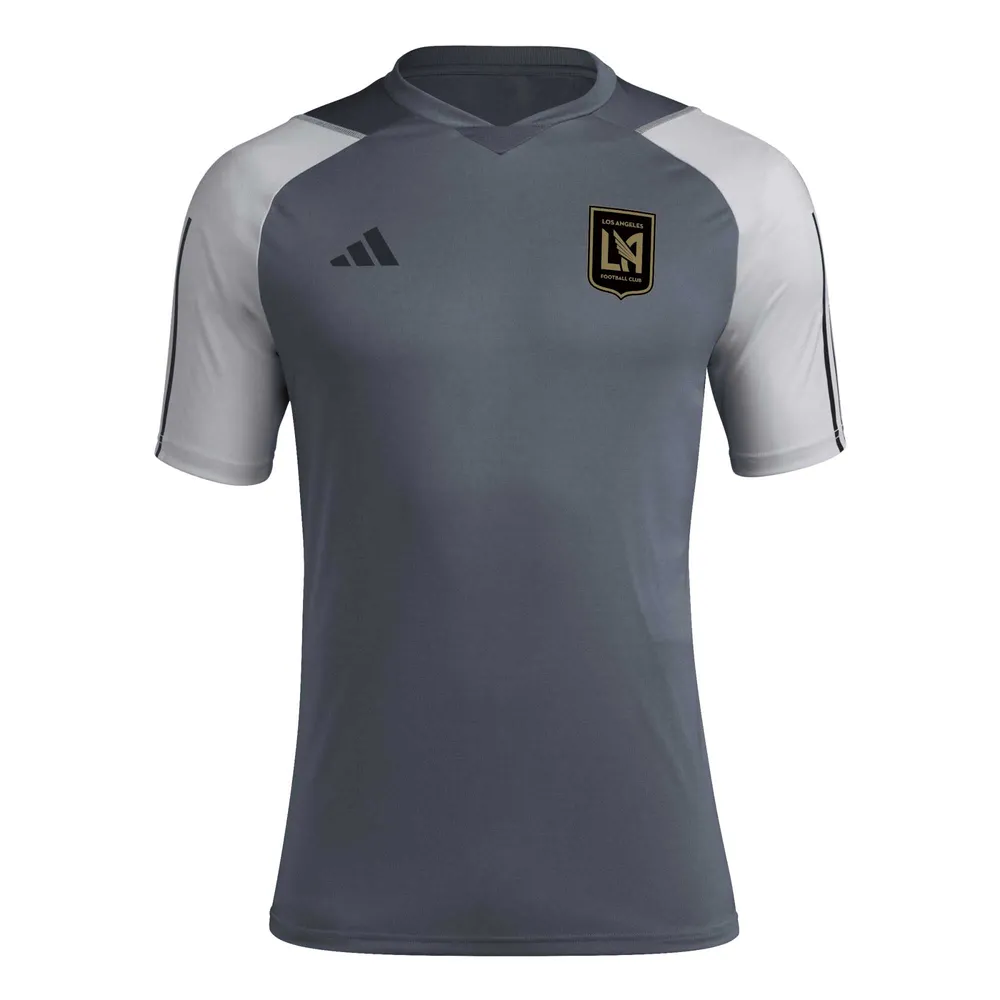 LAFC adidas 2023 On-Field Training Jersey - Gray