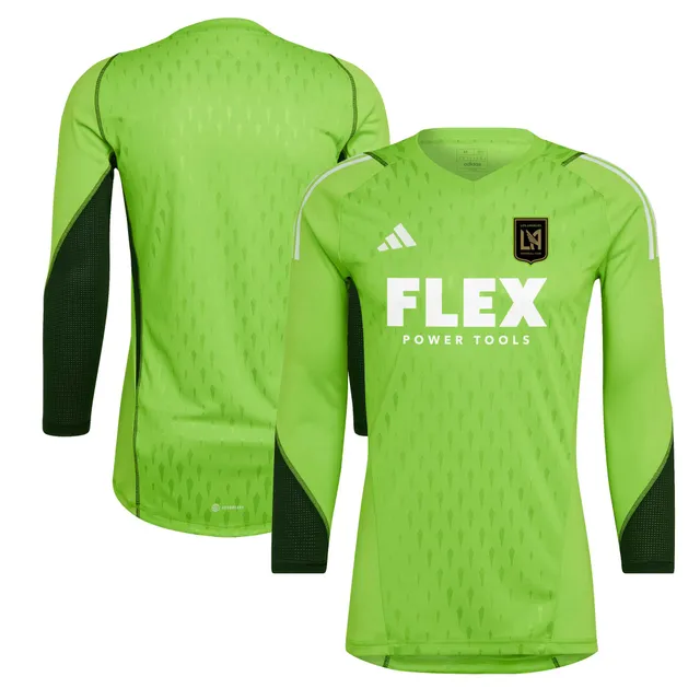 Adidas Men's adidas Green LAFC 2023 Goalkeeper Long Sleeve Replica