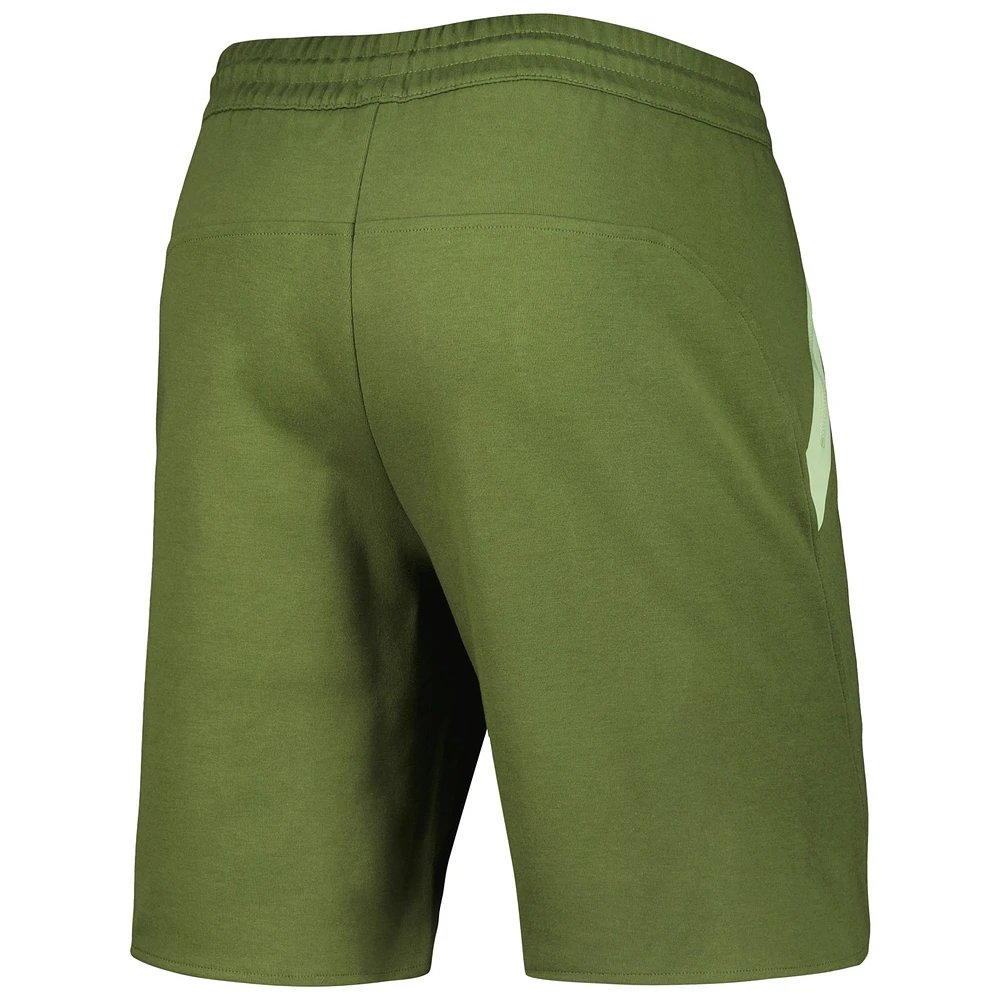 Men's adidas Green LAFC 2023 Player Travel Shorts