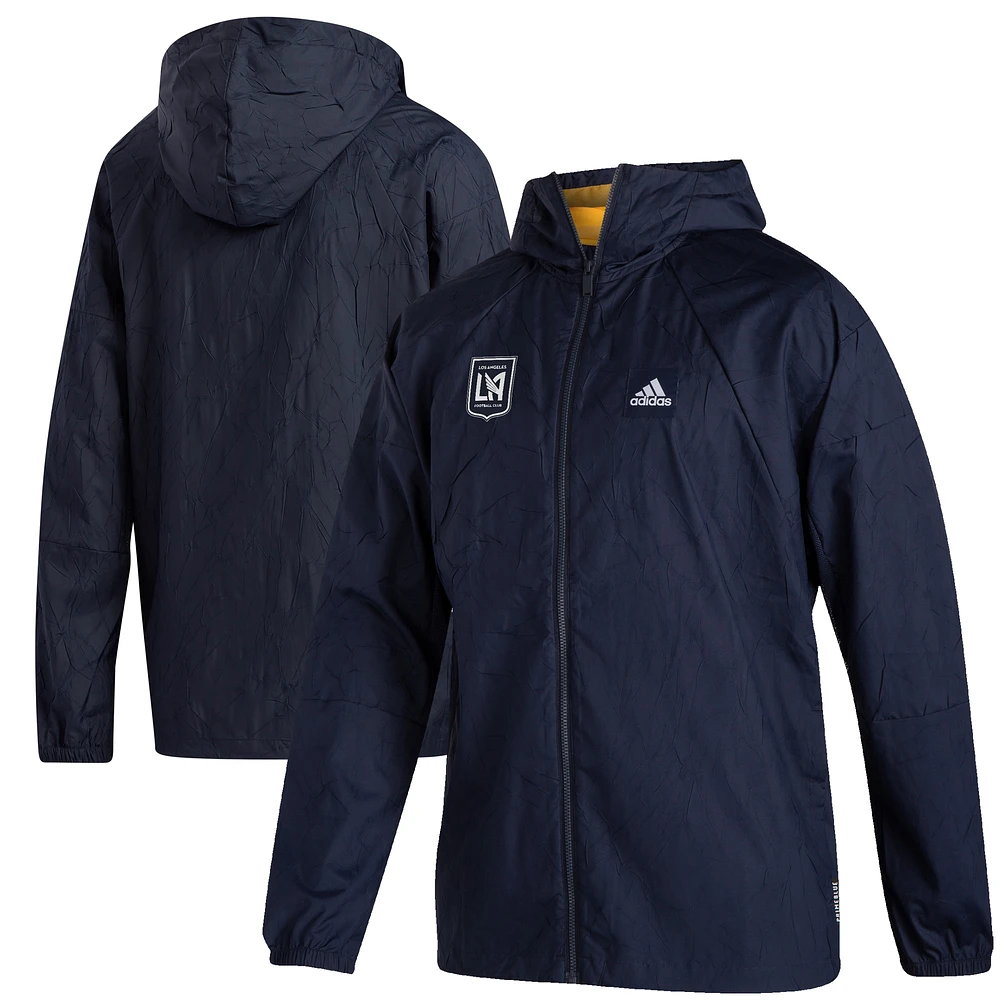 Men's adidas Navy LAFC Primeblue Full-Zip Jacket