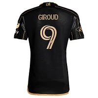 Men's adidas Olivier Giroud Black LAFC 2024 Primary Authentic Player Jersey