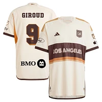 Men's adidas Olivier Giroud Tan LAFC 2024 Archive Authentic Jersey