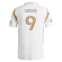 Men's adidas Olivier Giroud White LAFC 2025 Secondary Authentic Player Jersey