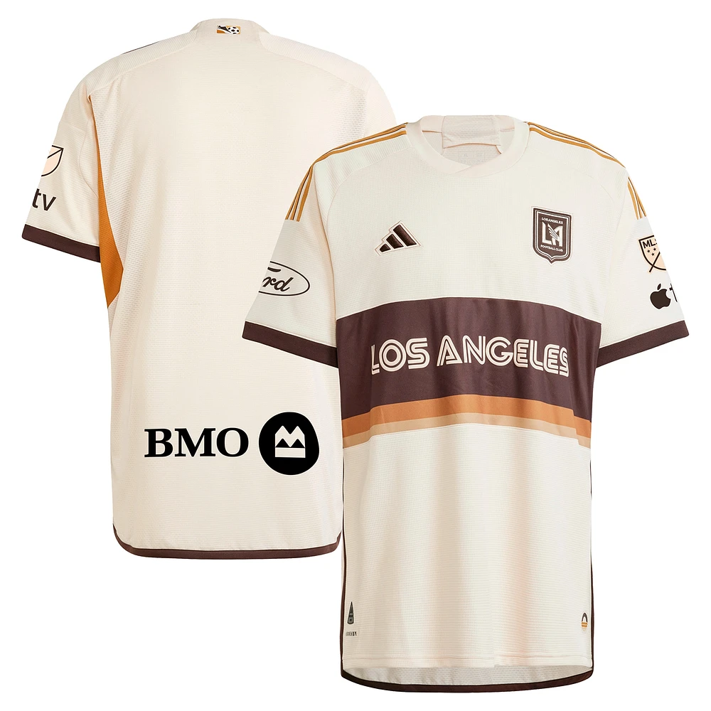 Men's adidas  Tan LAFC 2024 Archive Authentic Jersey