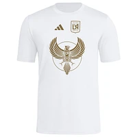Men's adidas  White LAFC 2025 Jersey Hook AEROREADY T-Shirt
