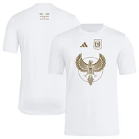 Men's adidas  White LAFC 2025 Jersey Hook AEROREADY T-Shirt