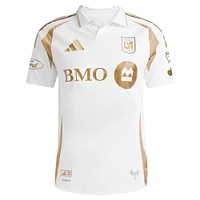 Men's adidas White LAFC 2025 Secondary Authentic Jersey