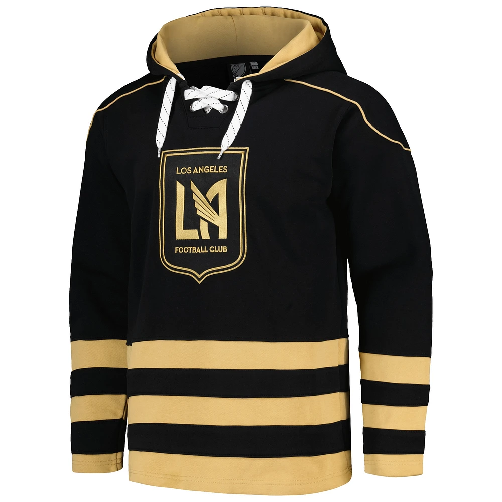 Sweat à capuche noir LAFC Hockey pour hommes