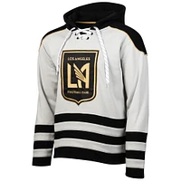 Sweat à capuche de hockey noir pour homme LAFC Jersey Hook