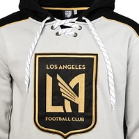 Sweat à capuche de hockey noir pour homme LAFC Jersey Hook