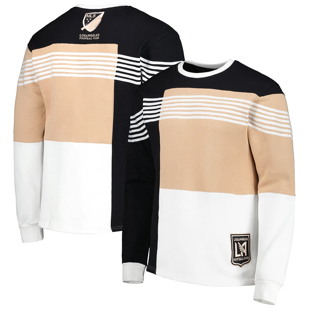 Men's Black LAFC Logo Pullover Sweatshirt