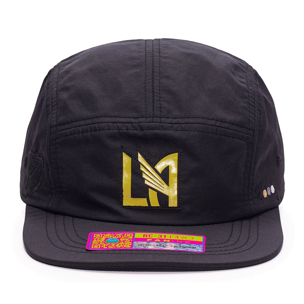 Casquette ajustable LAFC Whitewater Racer noire pour homme