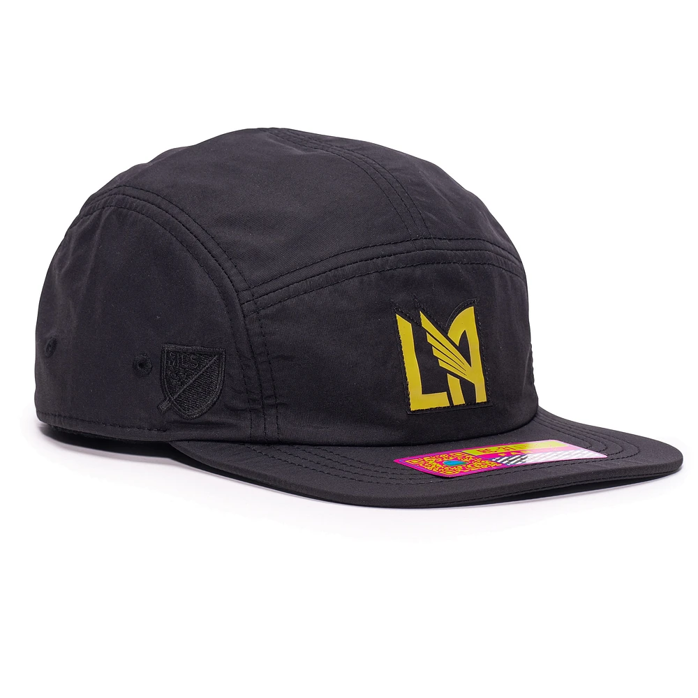 Casquette ajustable LAFC Whitewater Racer noire pour homme