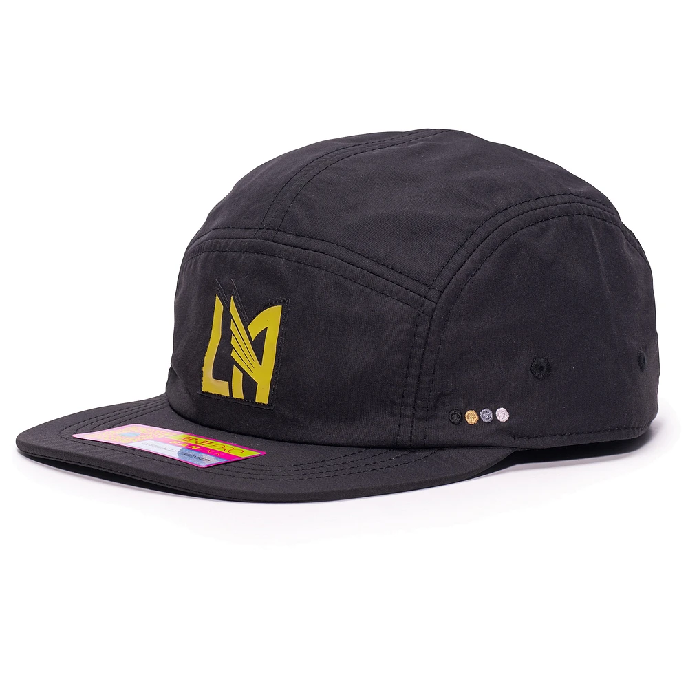 Casquette ajustable LAFC Whitewater Racer noire pour homme