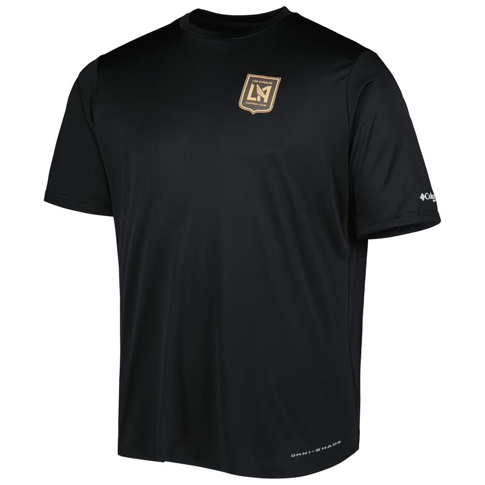 Men's Columbia Black LAFC Terminal Tackle Omni-Shade T-Shirt