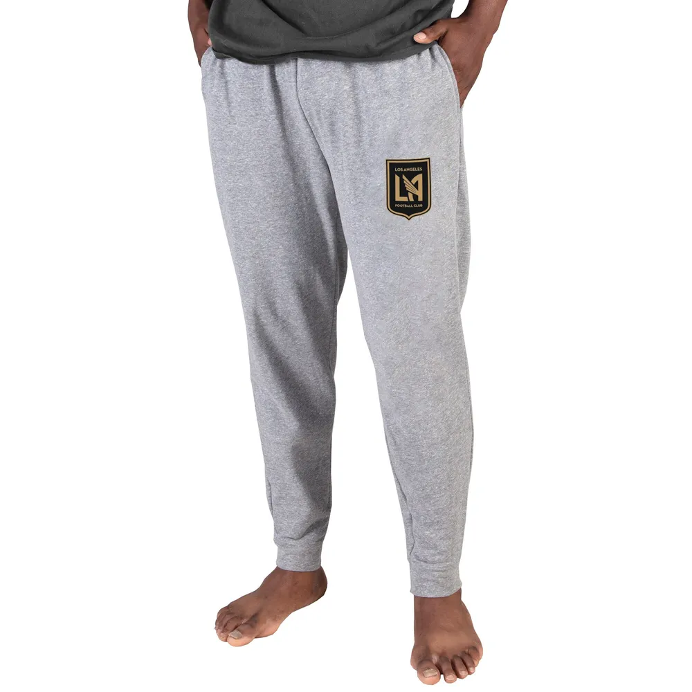 Men's Los Angeles Lakers Concepts Sport Gray Mainstream Cuffed Terry Pants