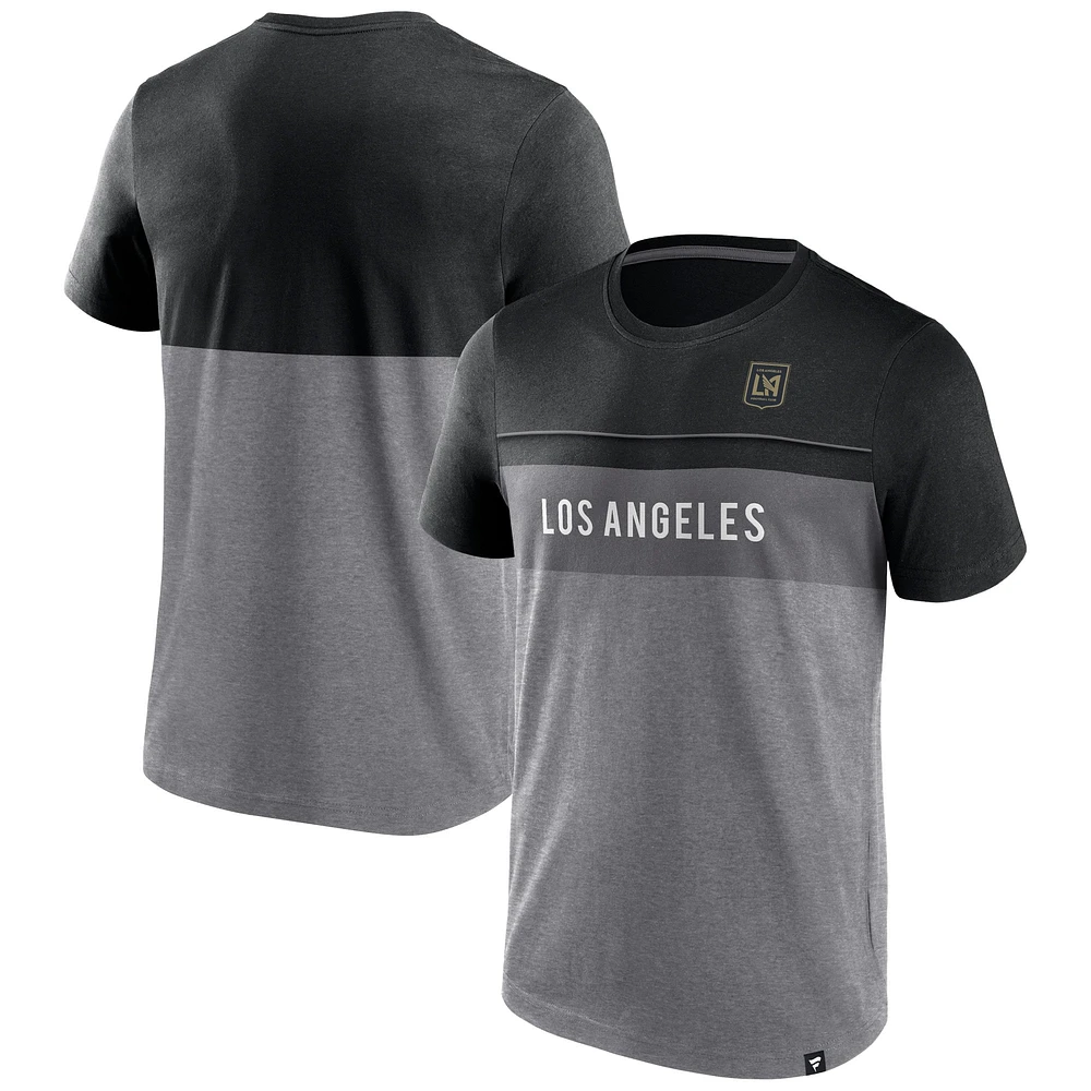 Men's Fanatics Black/Gray LAFC Striking Distance T-Shirt