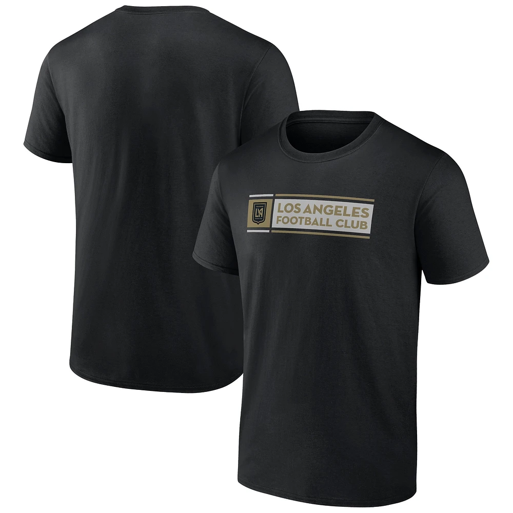 T-shirt noir LAFC Block Fanatics pour hommes