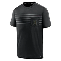 T-shirt noir à poche LAFC Line Up Fanatics pour hommes