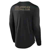 Men's Fanatics Black LAFC Mid Goal Long Sleeve T-Shirt