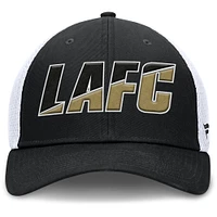 Casquette Fanatics noire LAFC Rocket Flex pour homme