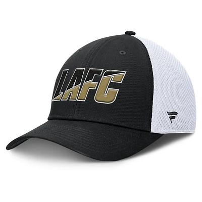 Casquette Fanatics noire LAFC Rocket Flex pour homme