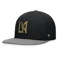 Casquette snapback noire LAFC Sitter Fanatics pour homme