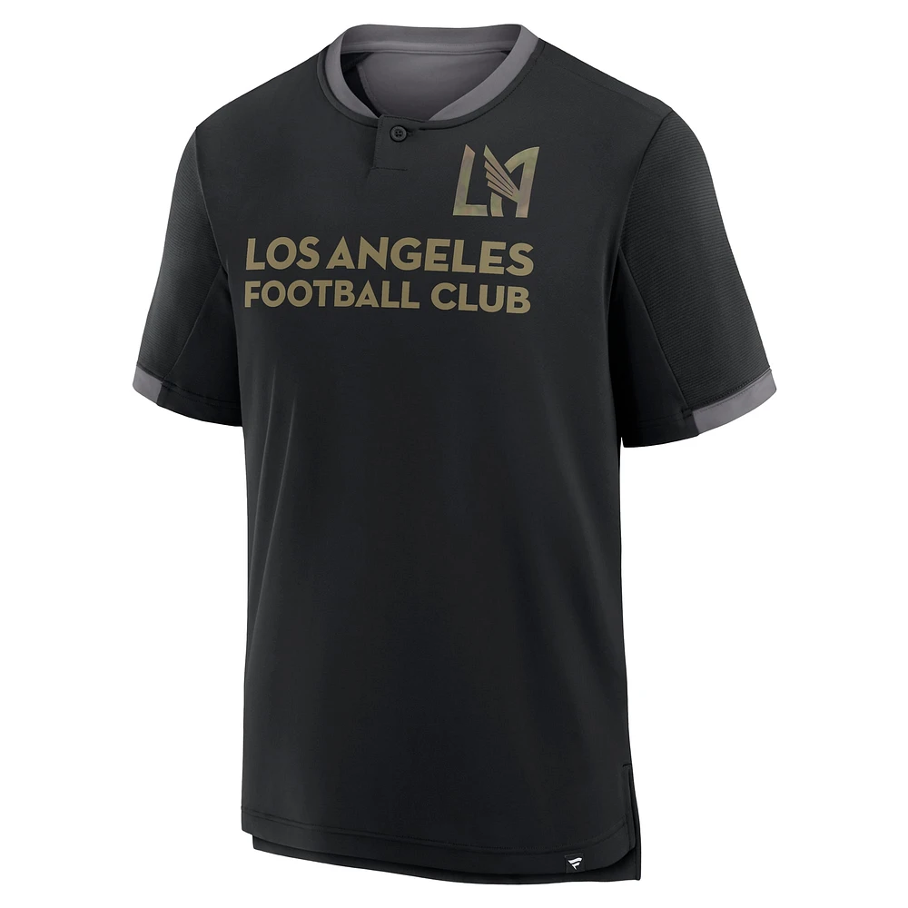 Men's Fanatics Black LAFC Stoppage Time Striker T-Shirt