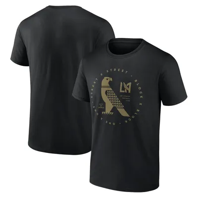 LAFC Fanatics Branded Team Chant T-Shirt - Black